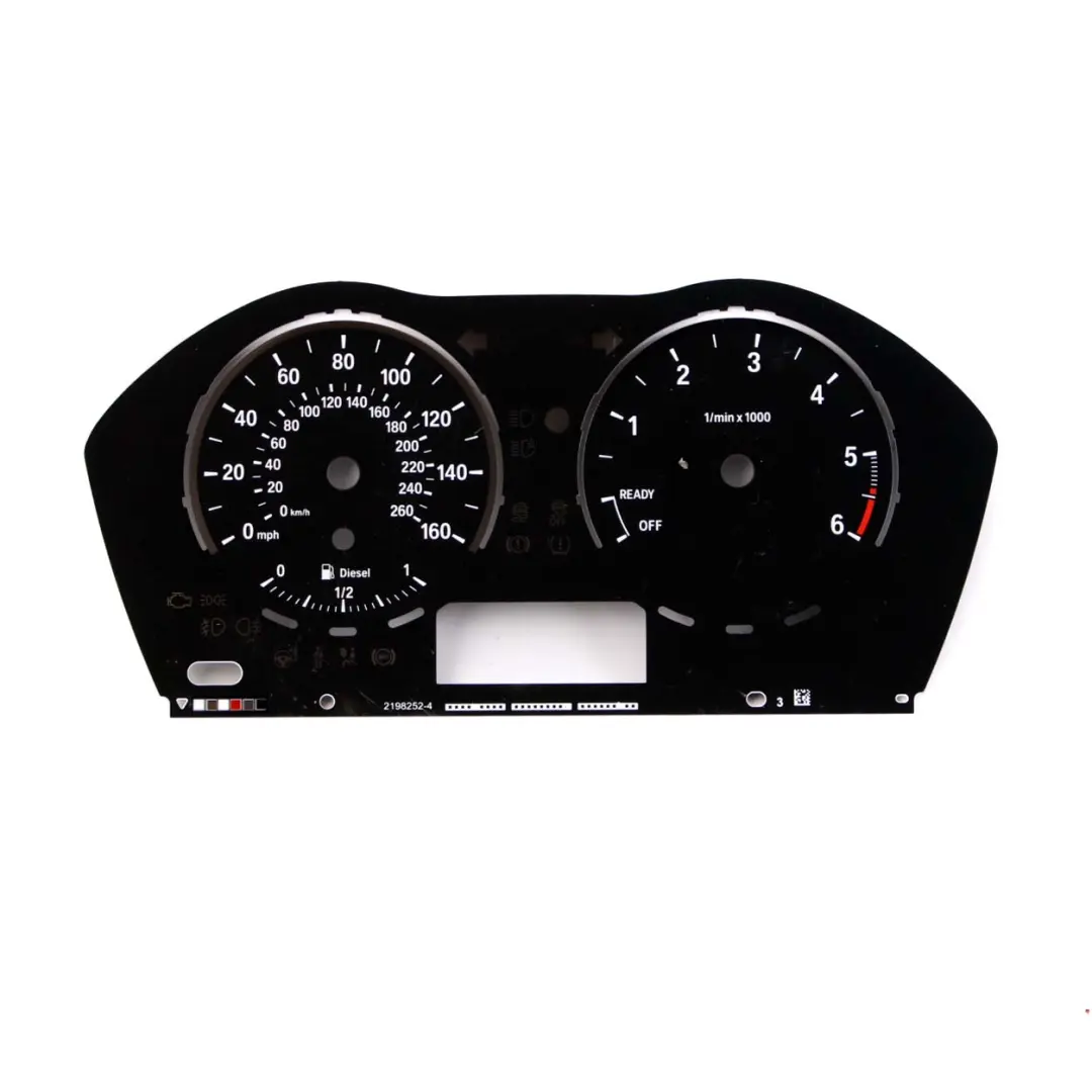 Instrument Cluster Unit Speedo Rev Counter Part 2198252 to BMW F30 F31 F32 Diesel with Part number F30 Speedo Part BMW F30 F31 F32 Diesel Instrument Cluster Unit Speedo Rev Counter Part 2198252 - SKU rhd-F30 Speedo Part - Part number F30 Speedo Part