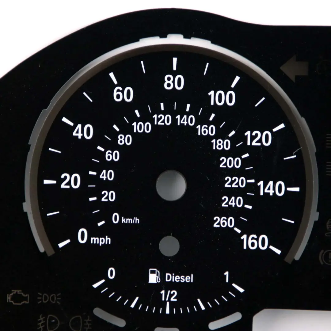 BMW F30 F31 F32 Diesel Instrument Cluster Unit Speedo Rev Counter Part 2198252 - SKU rhd-F30 Speedo Part - Part number F30 Speedo Part