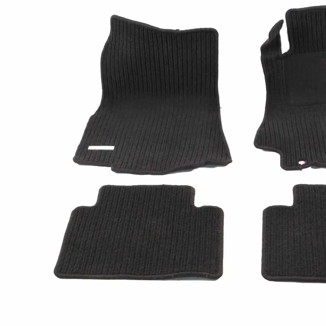 Mercedes W245 Interior Front Rear Footwell Floor Covers Black - SKU rhd-Floor Mats Set - Part number Floor Mats Set