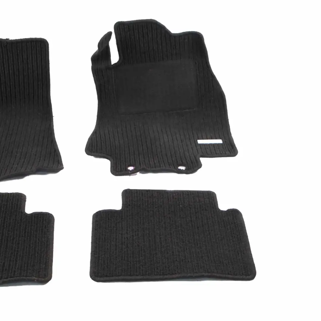 Mercedes W245 Interior Front Rear Footwell Floor Covers Black - SKU rhd-Floor Mats Set - Part number Floor Mats Set