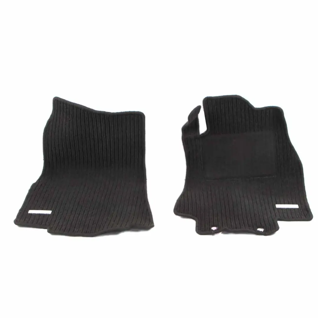 Mercedes W245 Interior Front Rear Footwell Floor Covers Black - SKU rhd-Floor Mats Set - Part number Floor Mats Set