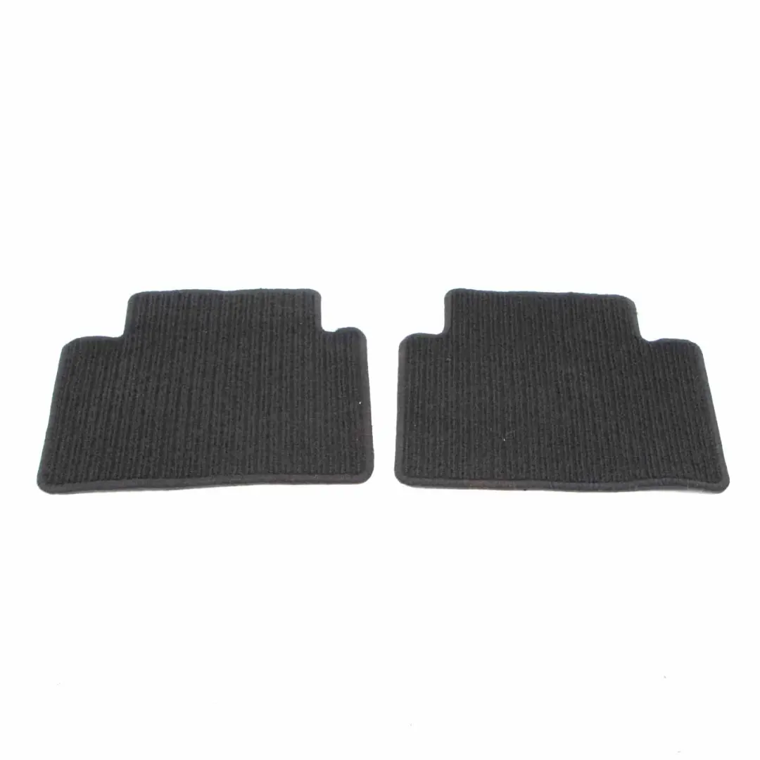 Mercedes W245 Interior Front Rear Footwell Floor Covers Black - SKU rhd-Floor Mats Set - Part number Floor Mats Set