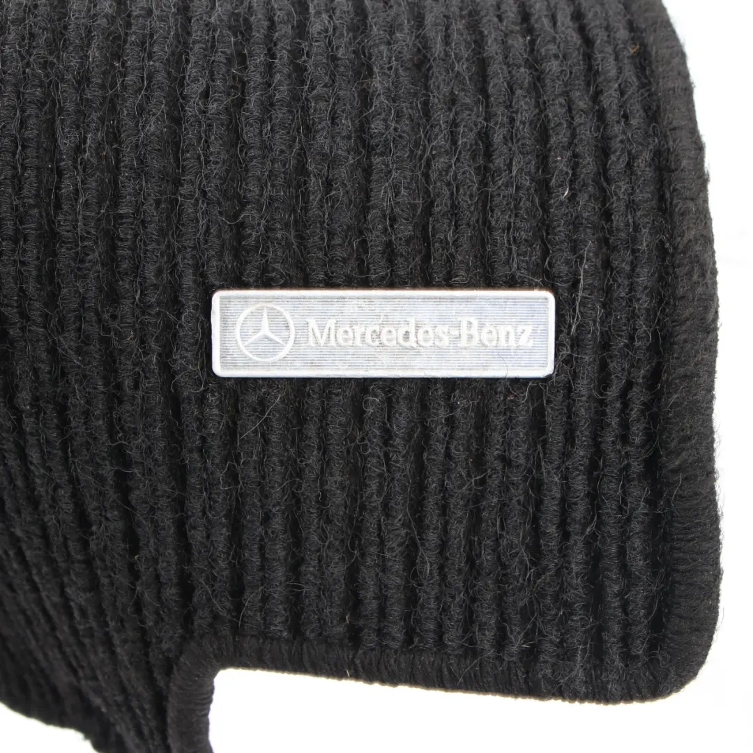 Mercedes W245 Interior Front Rear Footwell Floor Covers Black - SKU rhd-Floor Mats Set - Part number Floor Mats Set