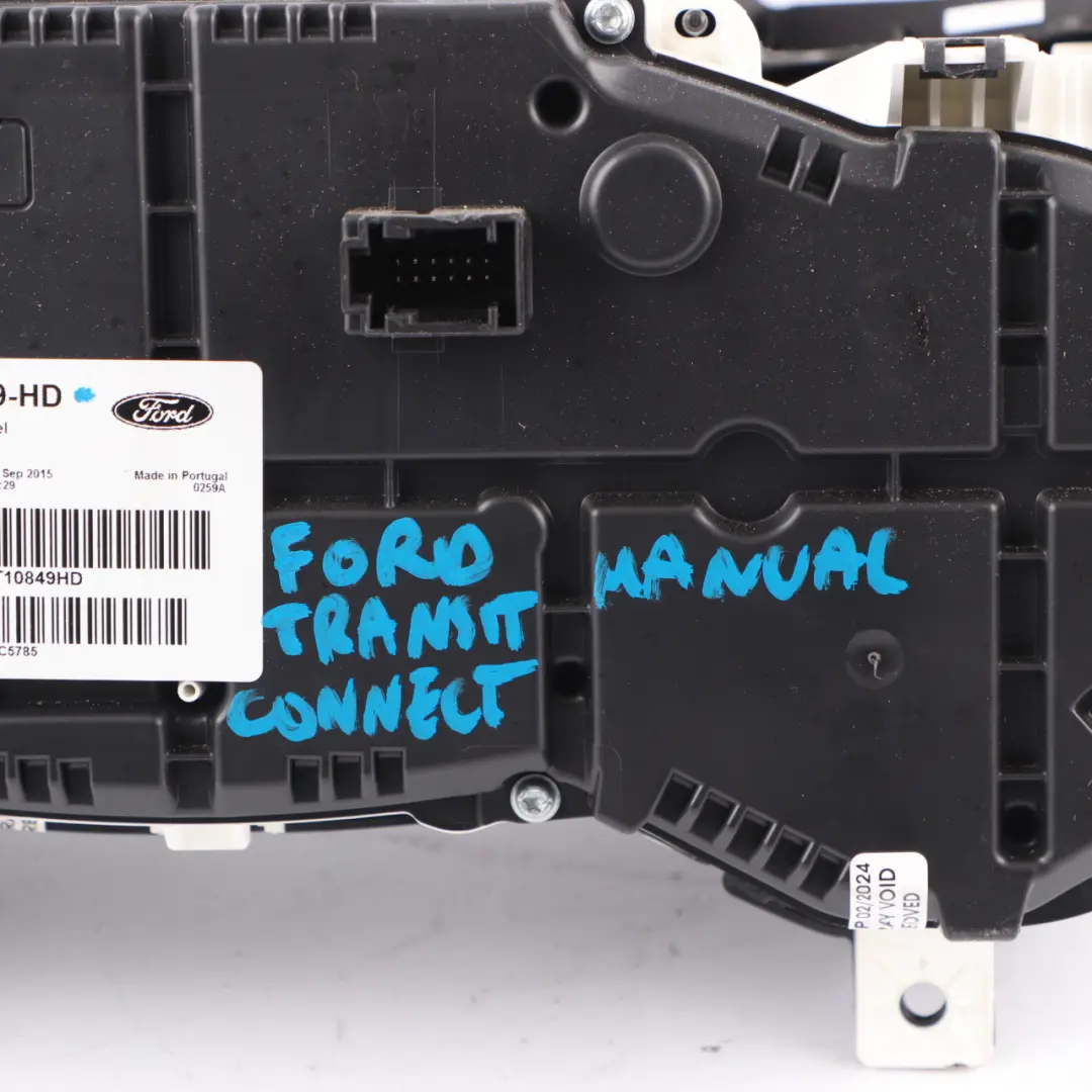 Ford Transit Connect Diesel Instrument Cluster Speedo Clocks Manual - SKU rhd-FT1T10849HD - Part number FT1T10849HD
