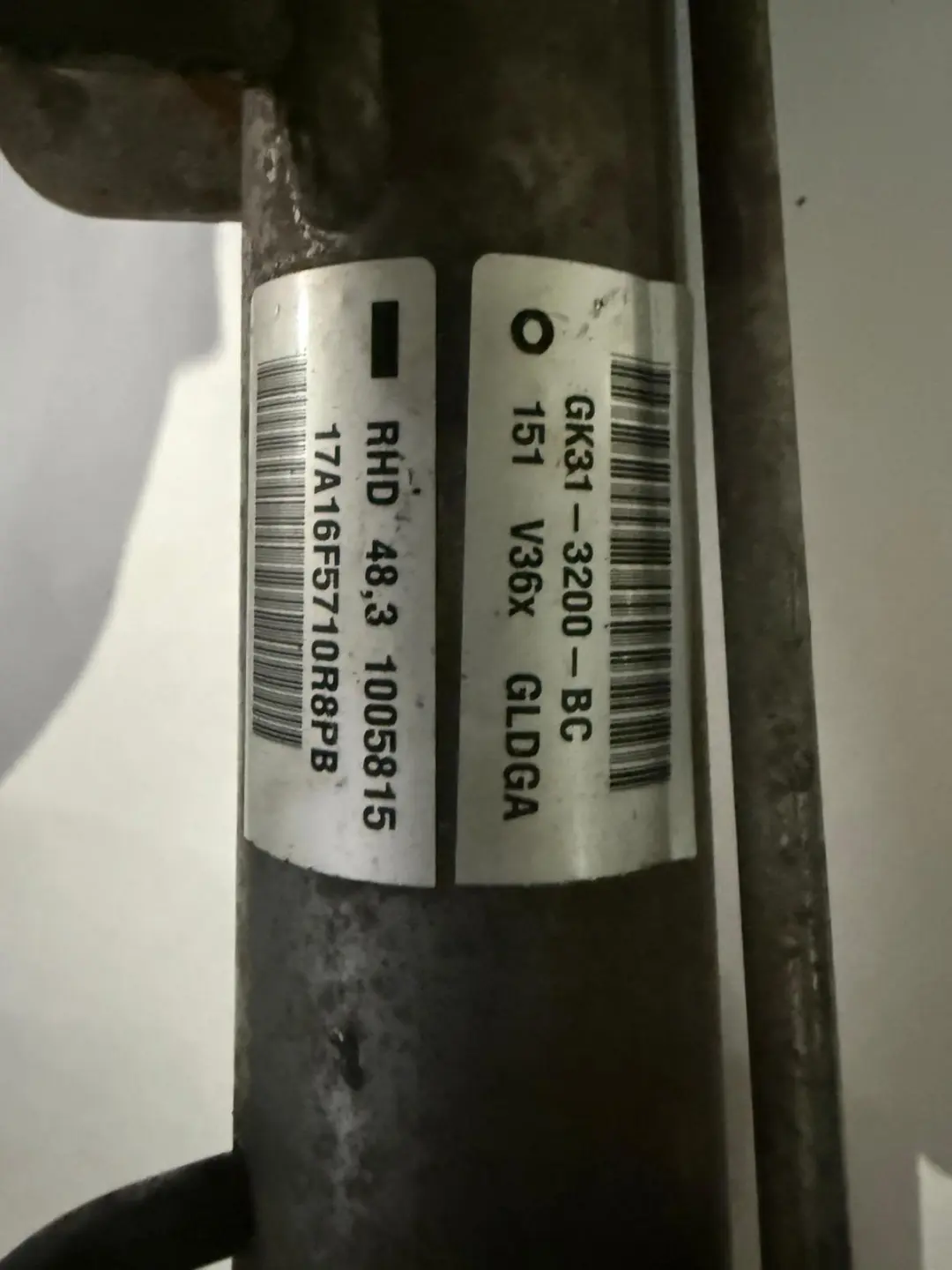 Mk8 Steering Rack Power Steering Box Gear Pinion to Ford Transit with Part number GK313200BE Ford Transit Mk8 Steering Rack Power Steering Box Gear Pinion - SKU RHD-GK313200BE - Part number GK313200BE