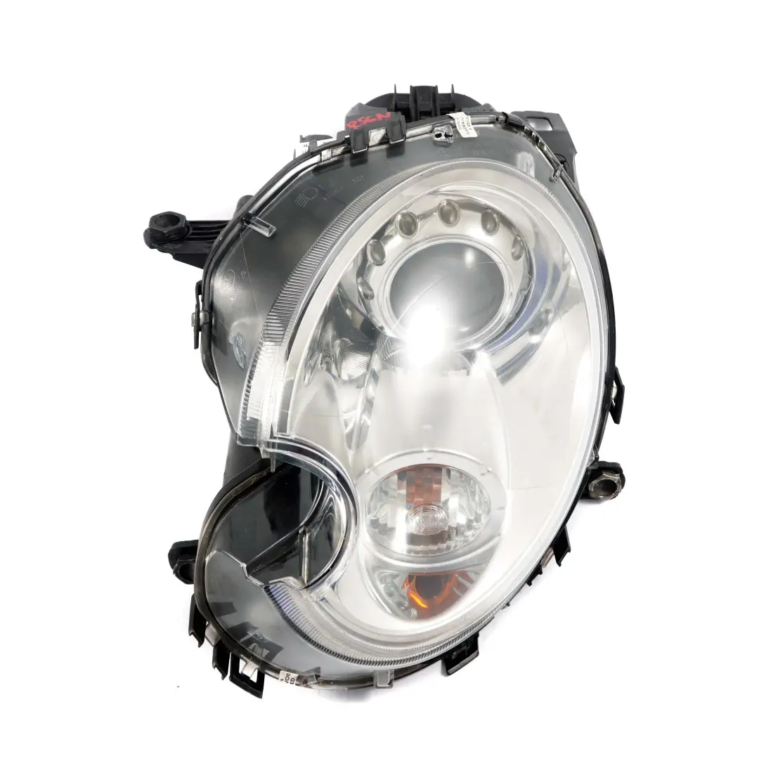 Drivers Side Xenon Headlight Lamp Left N/S 2010+ to Mini Cooper R55 R56 R57 LCI 1 with Part number 7269989 Mini Cooper R55 R56 R57 LCI 1 Drivers Side Xenon Headlight Lamp Left N/S 2010+ - SKU rhd-LCI-7269989-1 - Part number 7269989