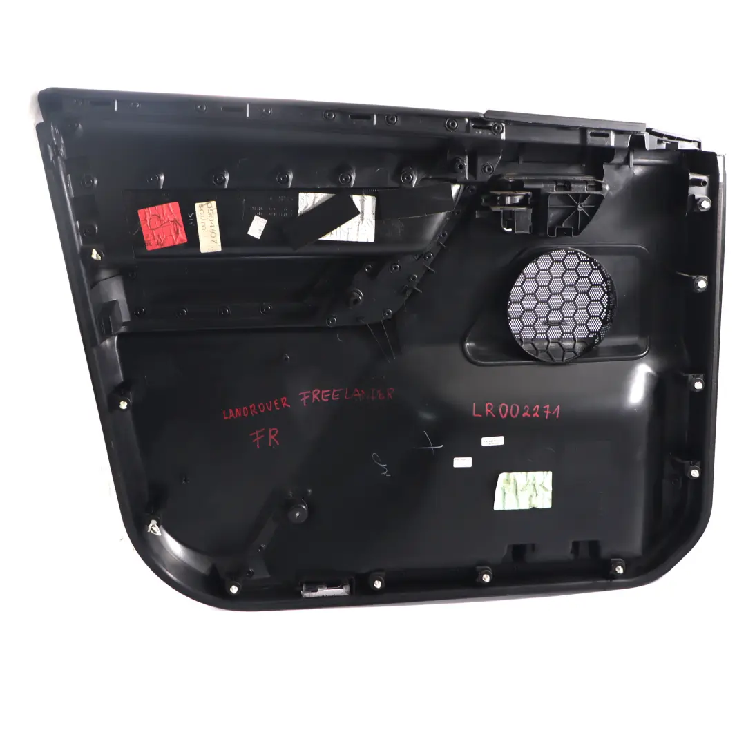 Door Card Front Right O/S Panel Trim Black 6H5220214ADW to Land Rover Freelander 2 with Part number LR002271 Land Rover Freelander 2 Door Card Front Right O/S Panel Trim Black 6H5220214ADW - SKU rhd-LR002271 - Part number LR002271