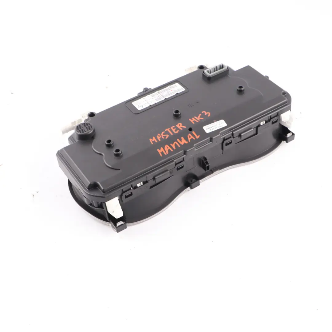 Instrument Cluster Speedo Clocks Manual to Renault Master 3 Diesel with Part number P248107214R Renault Master 3 Diesel Instrument Cluster Speedo Clocks Manual - SKU rhd-P248107214R - Part number P248107214R