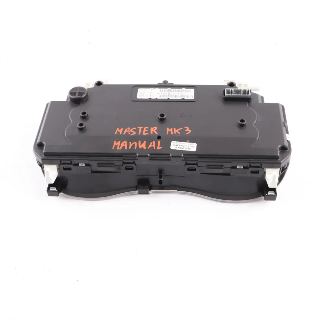 Renault Master 3 Diesel Instrument Cluster Speedo Clocks Manual - SKU rhd-P248107214R - Part number P248107214R