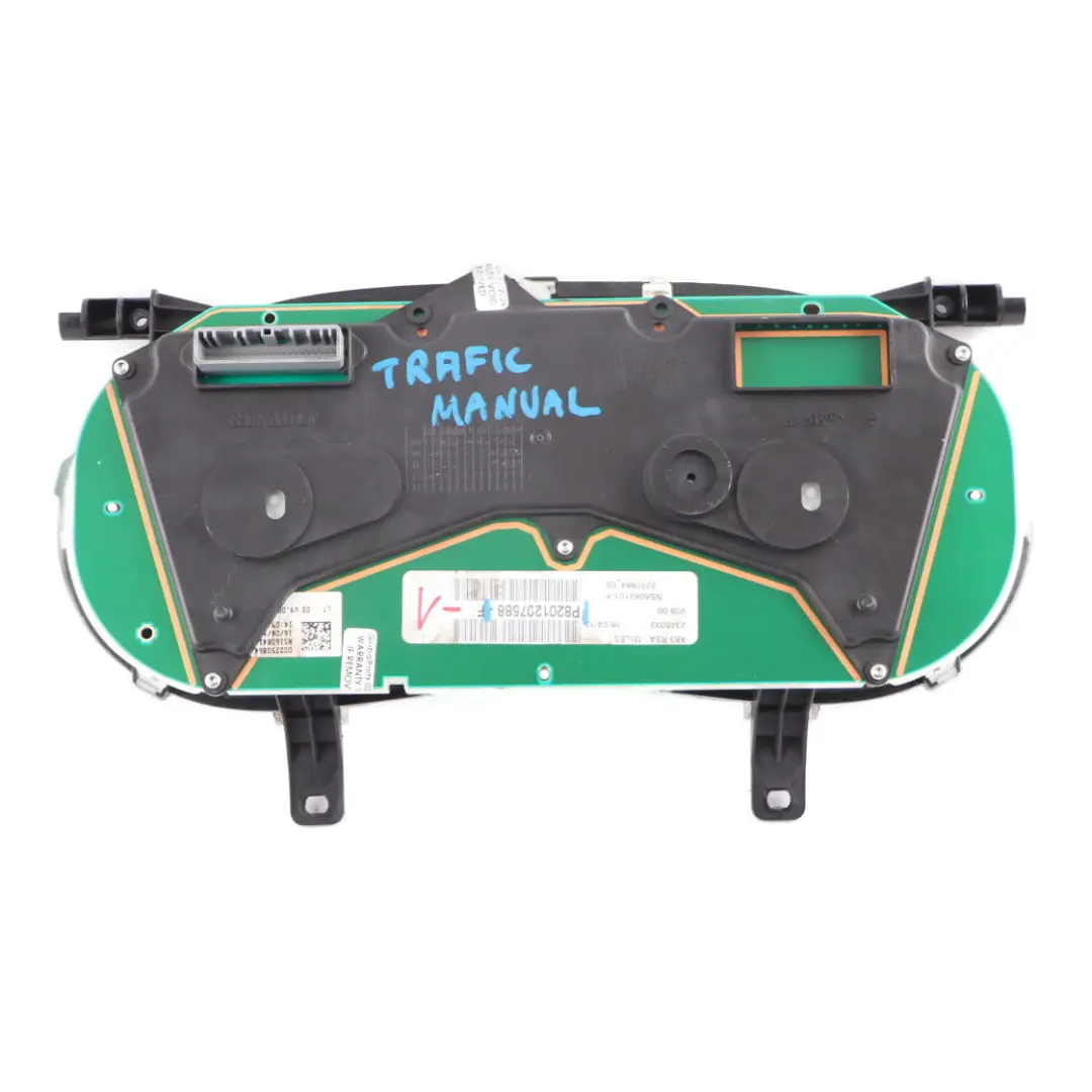 Instrument Cluster Speedo Clocks Meter Manual to Renault Trafic Diesel with Part number P8201297588 Renault Trafic Diesel Instrument Cluster Speedo Clocks Meter Manual - SKU rhd-P8201297588 - Part number P8201297588