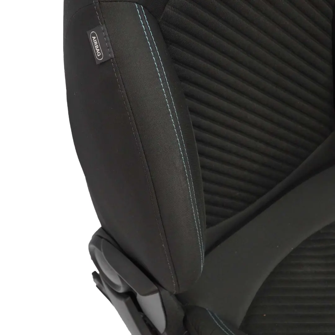  Asientos Mini Countryman Cooper Sport Tela Interior Carbono Negro Diagonal - SKU rhd-R60 Cloth Interior Seats BBE1 - Número de pieza R60