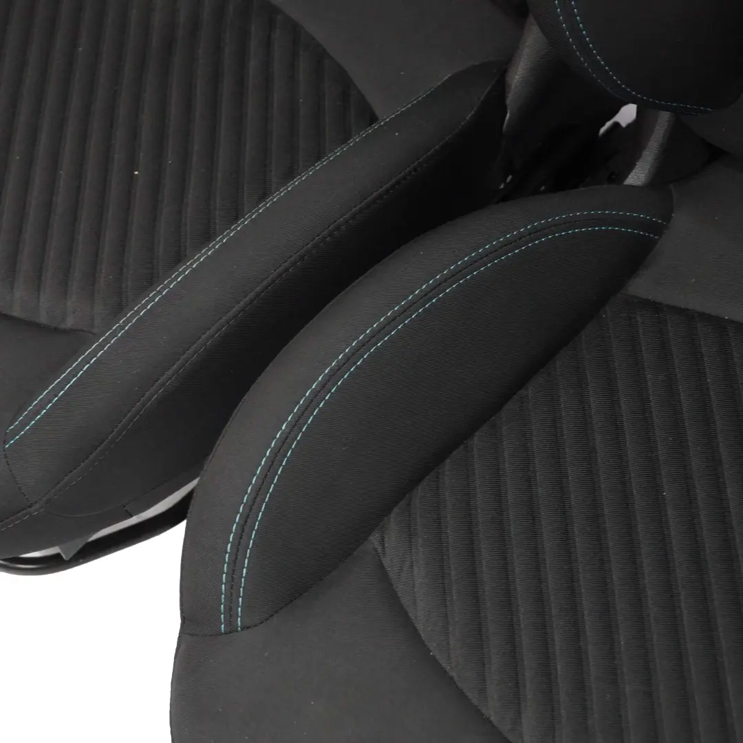  Seats Mini Countryman Cooper Sport Cloth Interior Carbon Black Diagonal - SKU rhd-R60 Cloth Interior Seats BBE1 - Part number R60