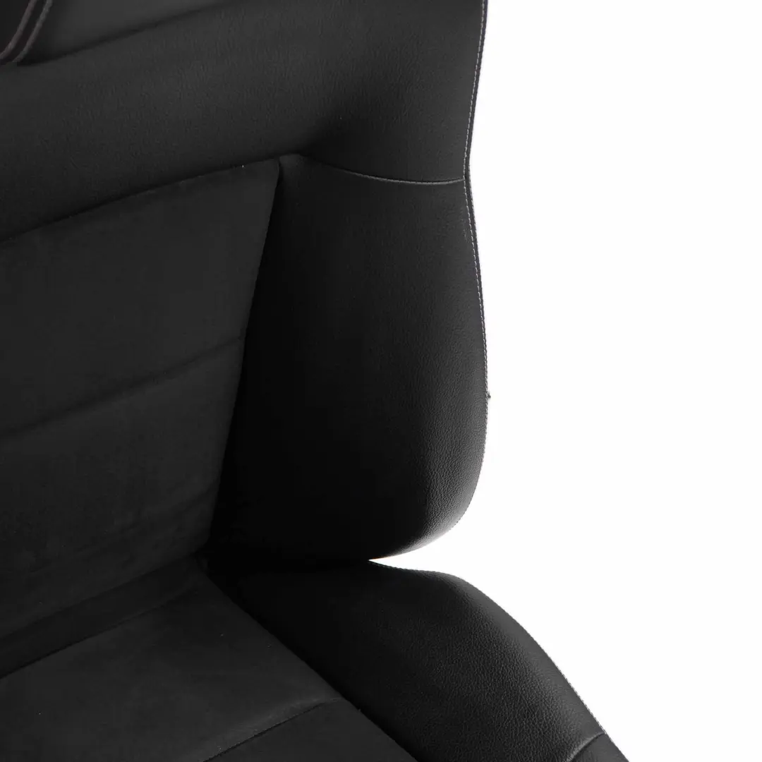  Seats Mercedes S212 Wagon Sport Half-Leather Heated Memory Black Front Rear Seat - SKU rhd-S212 Seats Fabric Leather Black / anth (601A) - Part number S212 Seats Fabric Leather Black / anth (601A)