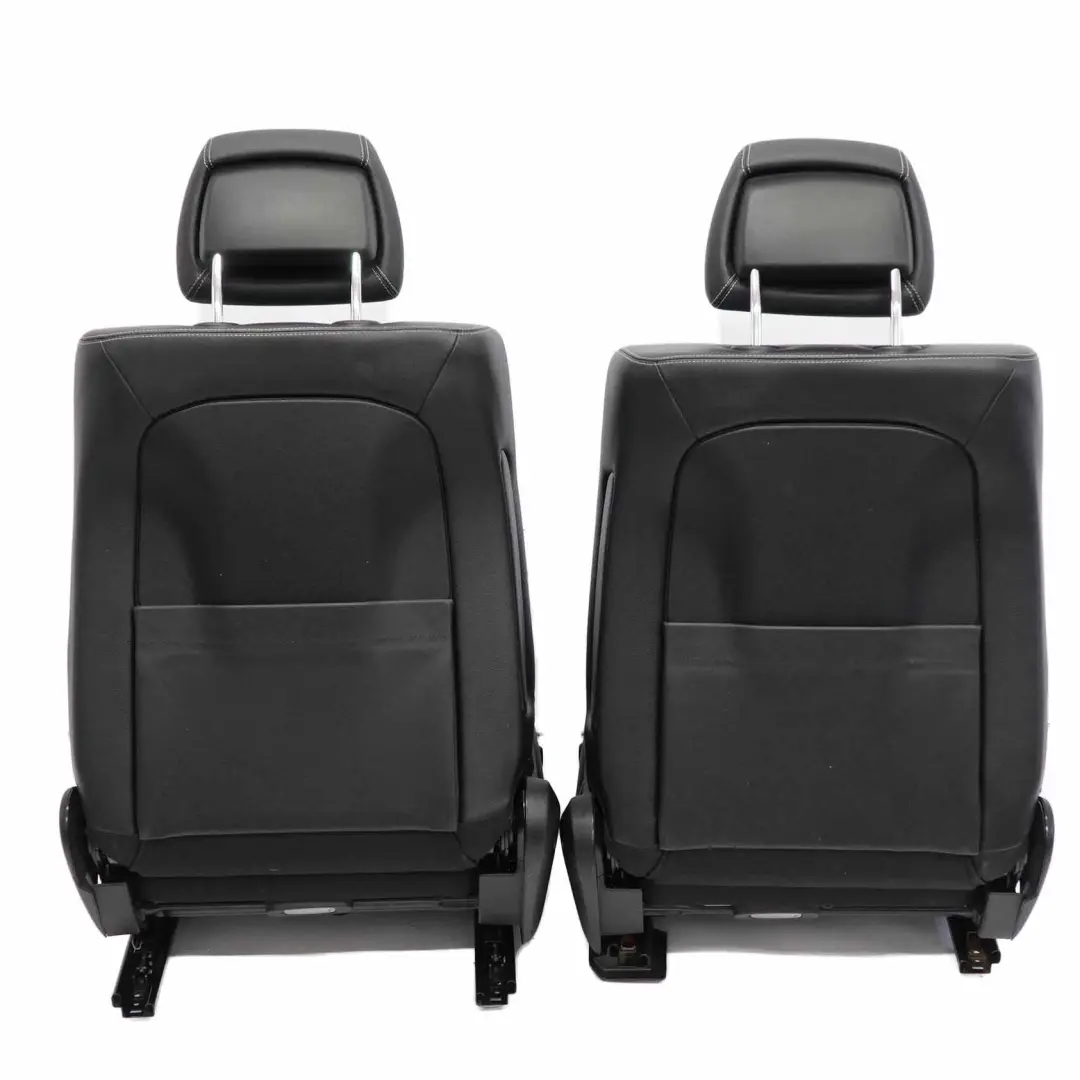  Seats Mercedes S212 Wagon Sport Half-Leather Heated Memory Black Front Rear Seat - SKU rhd-S212 Seats Fabric Leather Black / anth (601A) - Part number S212 Seats Fabric Leather Black / anth (601A)