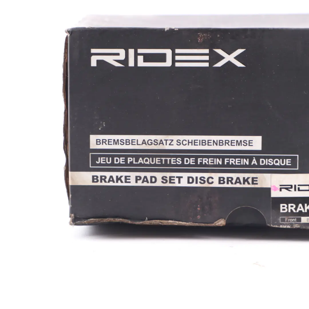 Ridex Wheel Rear Left Right Brake Pads Set Pad 402B0071 to BMW E90 E91 E92 with Part number Ridex Pad 402B0071 BMW E90 E91 E92 Ridex Wheel Rear Left Right Brake Pads Set Pad 402B0071 - SKU Ridex Pad 402B0071 - Part number Ridex Pad 402B0071