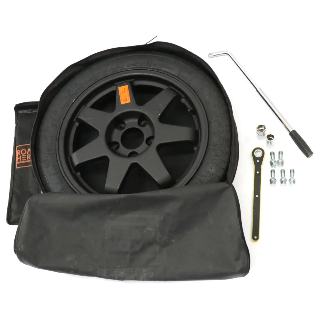 Hero Spare Wheel 125/80 R17 Linglong Tyre Accesories to BMW F20 Road with Part number Road hero wheel BMW F20 Road Hero Spare Wheel 125/80 R17 Linglong Tyre Accesories - SKU Road hero wheel - Part number Road hero wheel