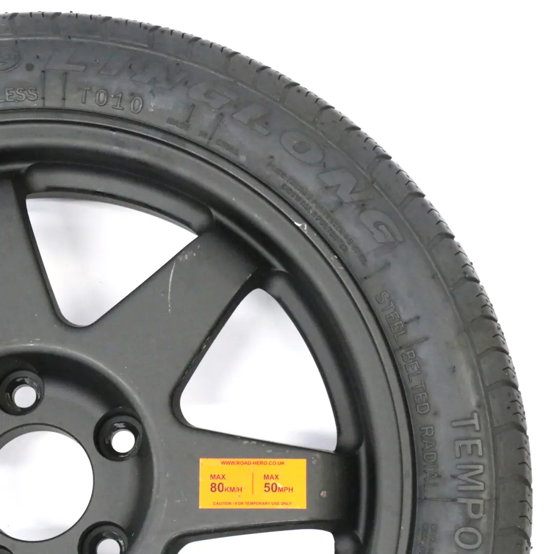 BMW F20 Road Hero Spare Wheel 125/80 R17 Linglong Tyre Accesories - SKU Road hero wheel - Part number Road hero wheel