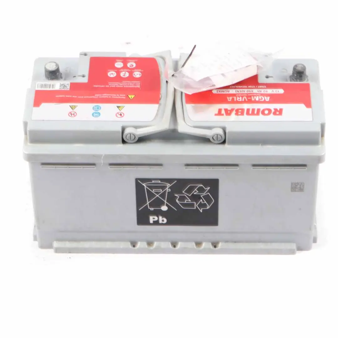  ROMBAT AGM-VRLA Start Stop Accumulator Battery 92Ah 850A 12V AGM92 - SKU ROMBAT AGM-VRLA 92Ah Accumulator - Part number ROMBAT AGM-VRLA 92Ah Accumulator