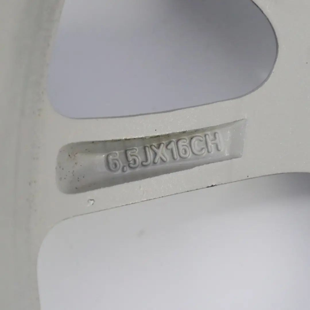 Alloy Wheel Rim 16" ET:45 6.5J to Rover MG ZR Silver with Part number RRC005230 Rover MG ZR Silver Alloy Wheel Rim 16" ET:45 6.5J - SKU RRC005230 - Part number RRC005230