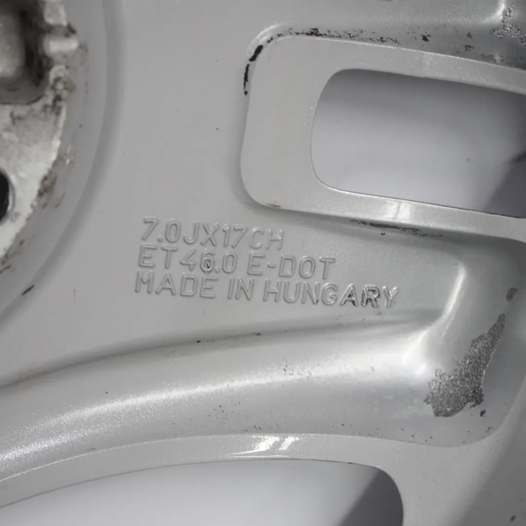 Land Rover Freelander Silver Alloy Wheel Rim 17" ET:46 7J - SKU RRC504640XXX-1 - Part number RRC504640XXX
