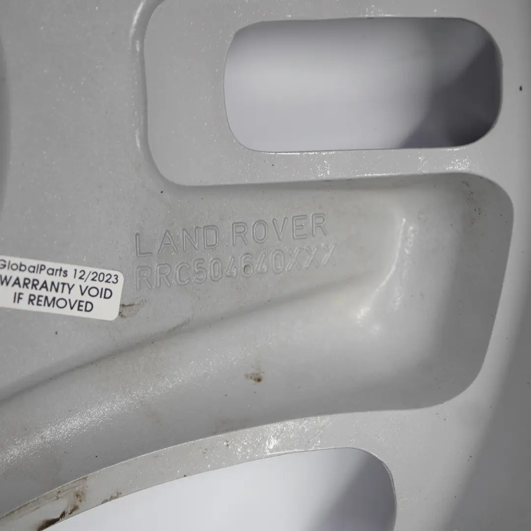 Alloy Wheel Rim 17" ET:46 7J to Land Rover Freelander Silver with Part number RRC504640XXX Land Rover Freelander Silver Alloy Wheel Rim 17" ET:46 7J - SKU RRC504640XXX-4 - Part number RRC504640XXX