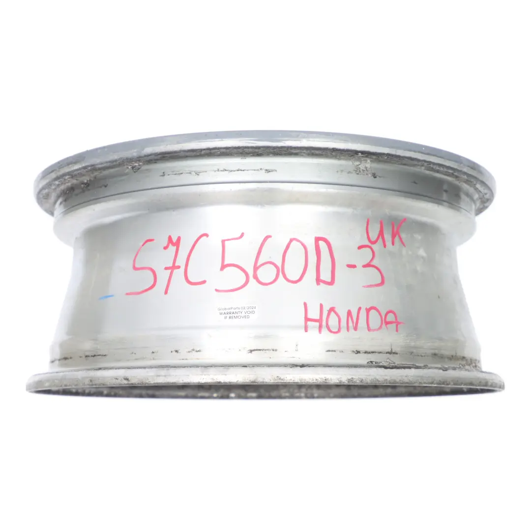 Alloy Wheel Rim 15" 6J ET:45 to Honda Civic Silver with Part number S7C560D Honda Civic Silver Alloy Wheel Rim 15" 6J ET:45 - SKU S7C560D-3 - Part number S7C560D