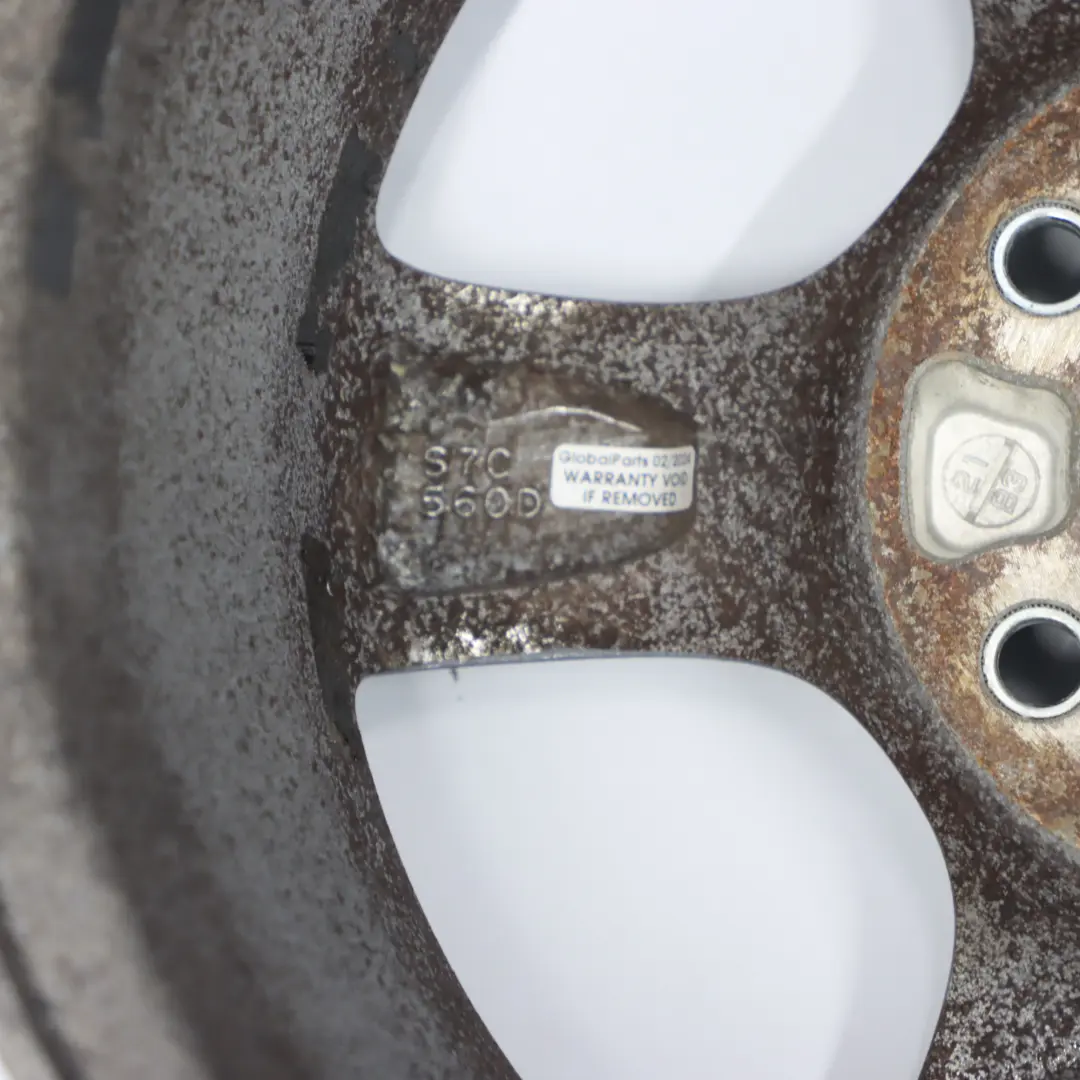 Alloy Wheel Rim 15" 6J ET:45 to Honda Civic Silver with Part number S7C560D Honda Civic Silver Alloy Wheel Rim 15" 6J ET:45 - SKU S7C560D-3 - Part number S7C560D