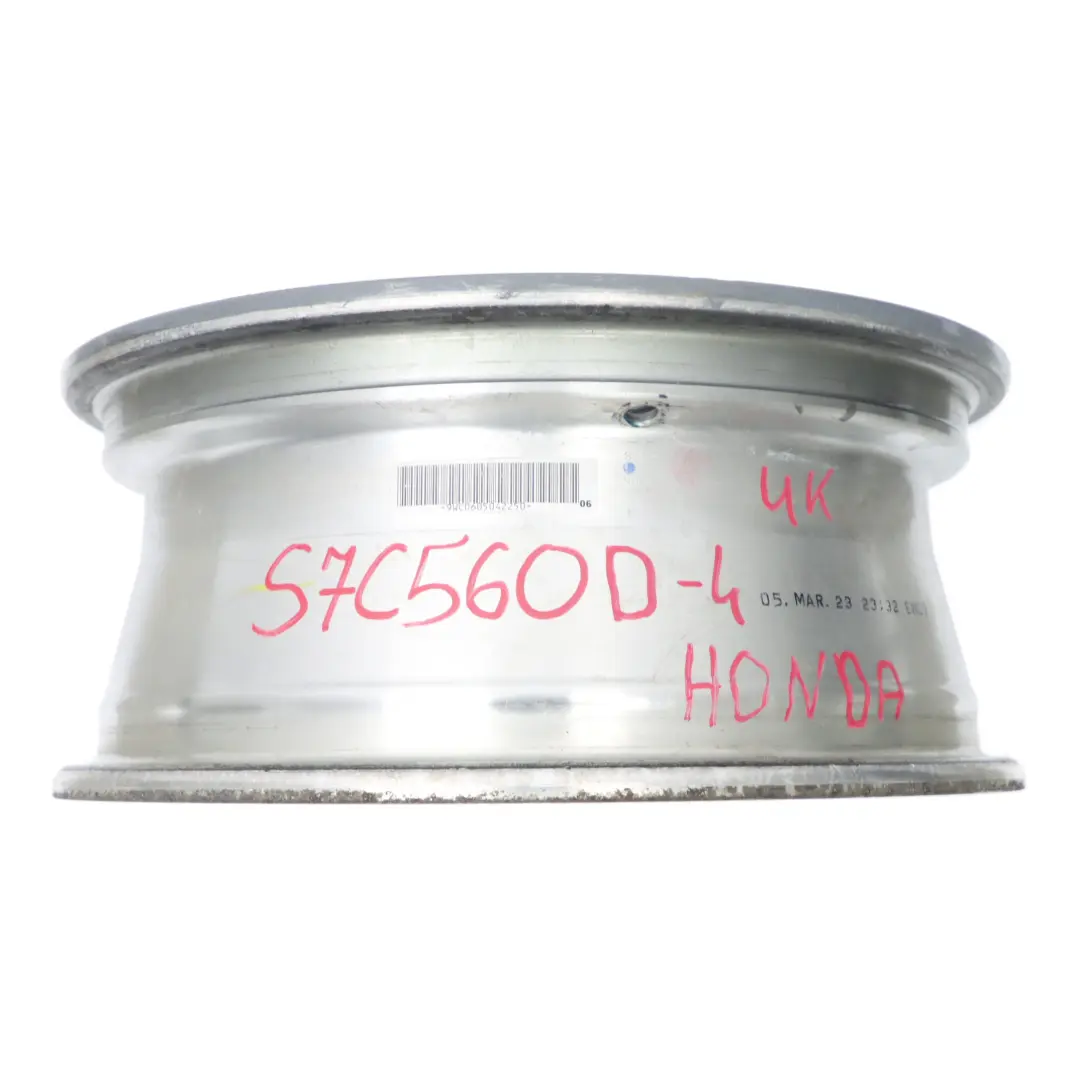 Honda Civic Silver Alloy Wheel Rim 15" 6J ET:45 - SKU S7C560D-4 - Part number S7C560D