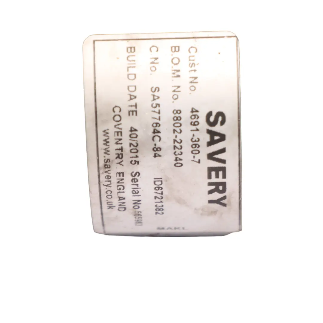 Ford Transit Tail Lift Hydraulic Pump Unit 4691-360-7 - SKU SAVERY 22251/5 - Part number SAVERY 22251/5