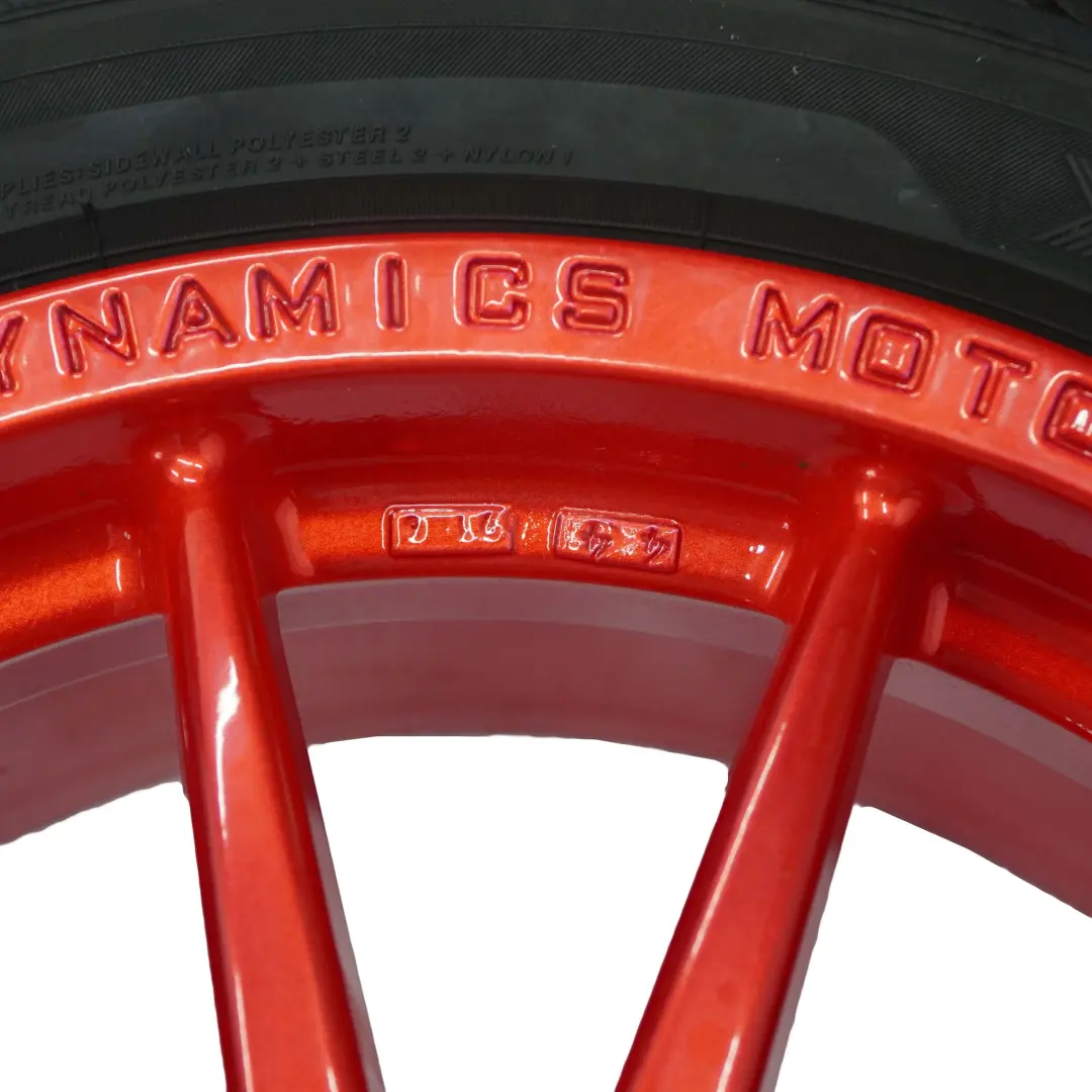 Mini Cooper R50 R56 Complete Set 4x Wheel Rim Motorsport - SKU SET R56 17 7J Team Dynamics - Part number 17" 7J Team Dynamics