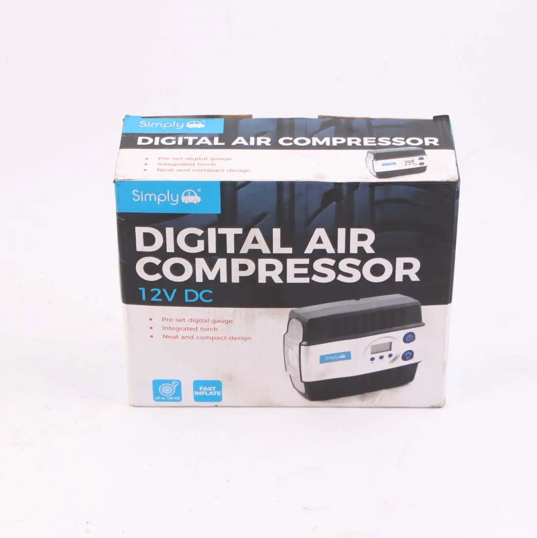 Genuine Simply Digital Electric Compressor Portable Air Pump Fast Inflate