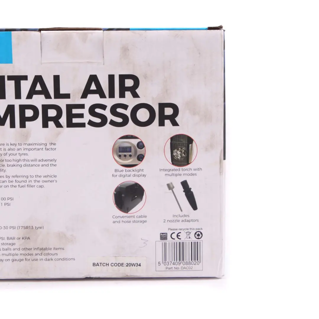 Genuine Simply Digital Electric Compressor Portable Air Pump Fast Inflate to with Part number Simply Compressor Genuine Simply Digital Electric Compressor Portable Air Pump Fast Inflate - SKU Simply Compressor - Part number Simply Compressor