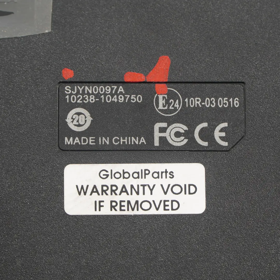 Motorola Bluetooth Hands-free Audio Connection Control Unit Module  - SKU SJYN0097A-1 - Part number SJYN0097A