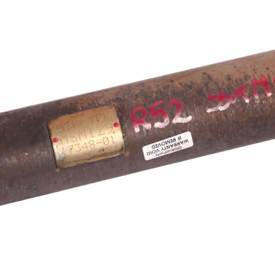 Milltek MSM128 MSM129 MSM130 Exhaust Silencer Muffler Cat Back Set to Mini R50 R52 with Part number SSXM001 Mini R50 R52 Milltek MSM128 MSM129 MSM130 Exhaust Silencer Muffler Cat Back Set - SKU SSXM001 - Part number SSXM001