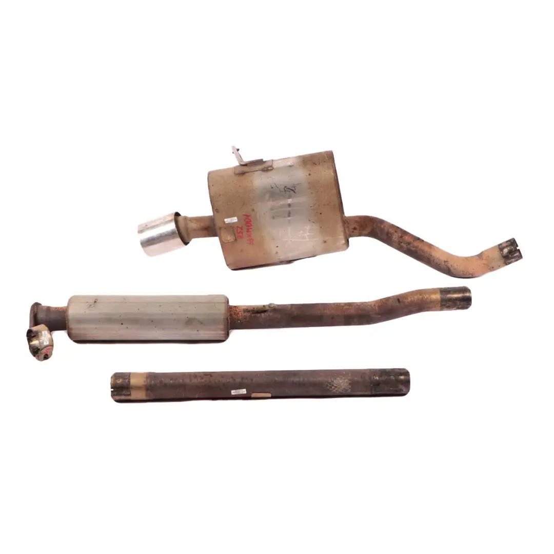 Milltek MSM128 MSM129 MSM130 Exhaust Silencer Muffler Cat Back Set to Mini R50 R52 with Part number SSXM001 Mini R50 R52 Milltek MSM128 MSM129 MSM130 Exhaust Silencer Muffler Cat Back Set - SKU SSXM001 - Part number SSXM001