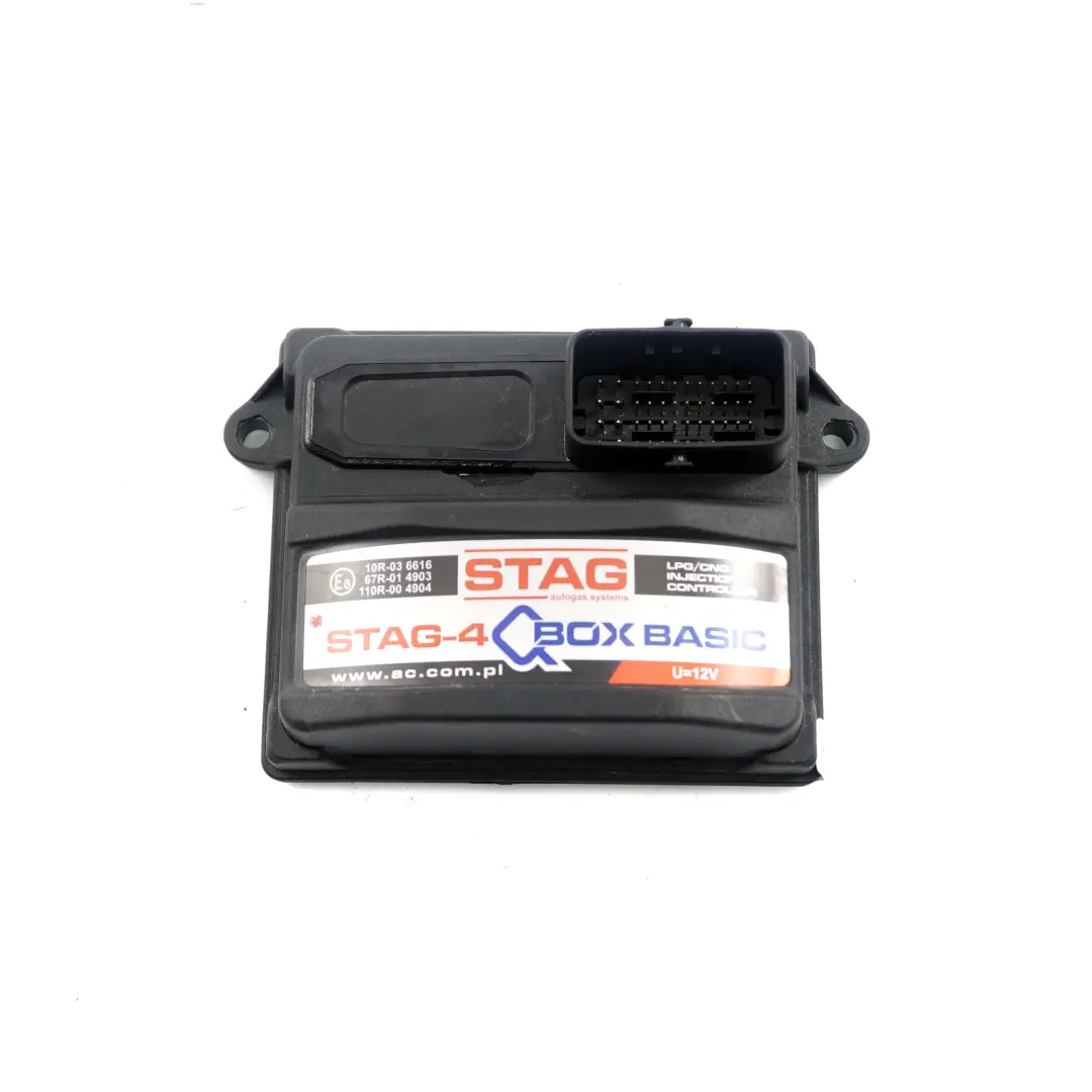 Basic LPG CNG 4-Cylinder Control Unit Module Injection Controller ECU - SKU STAG QBOX - Part number STAG QBOX