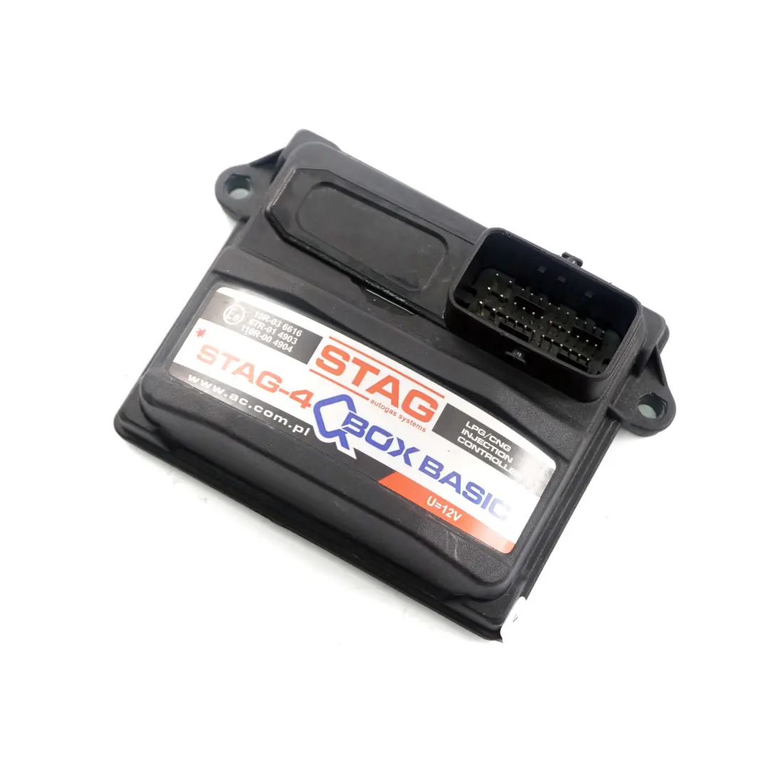  Basic LPG CNG 4-Cylinder Control Unit Module Injection Controller ECU - SKU STAG QBOX - Part number STAG QBOX