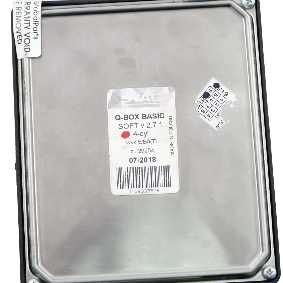  Basic LPG CNG 4-Cylinder Control Unit Module Injection Controller ECU - SKU STAG QBOX - Part number STAG QBOX