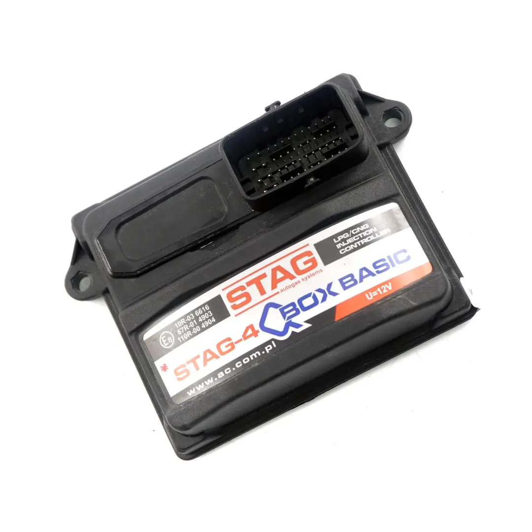 Basic LPG CNG 4-Cylinder Control Unit Module Injection Controller ECU to with Part number STAG QBOX Basic LPG CNG 4-Cylinder Control Unit Module Injection Controller ECU - SKU STAG QBOX - Part number STAG QBOX