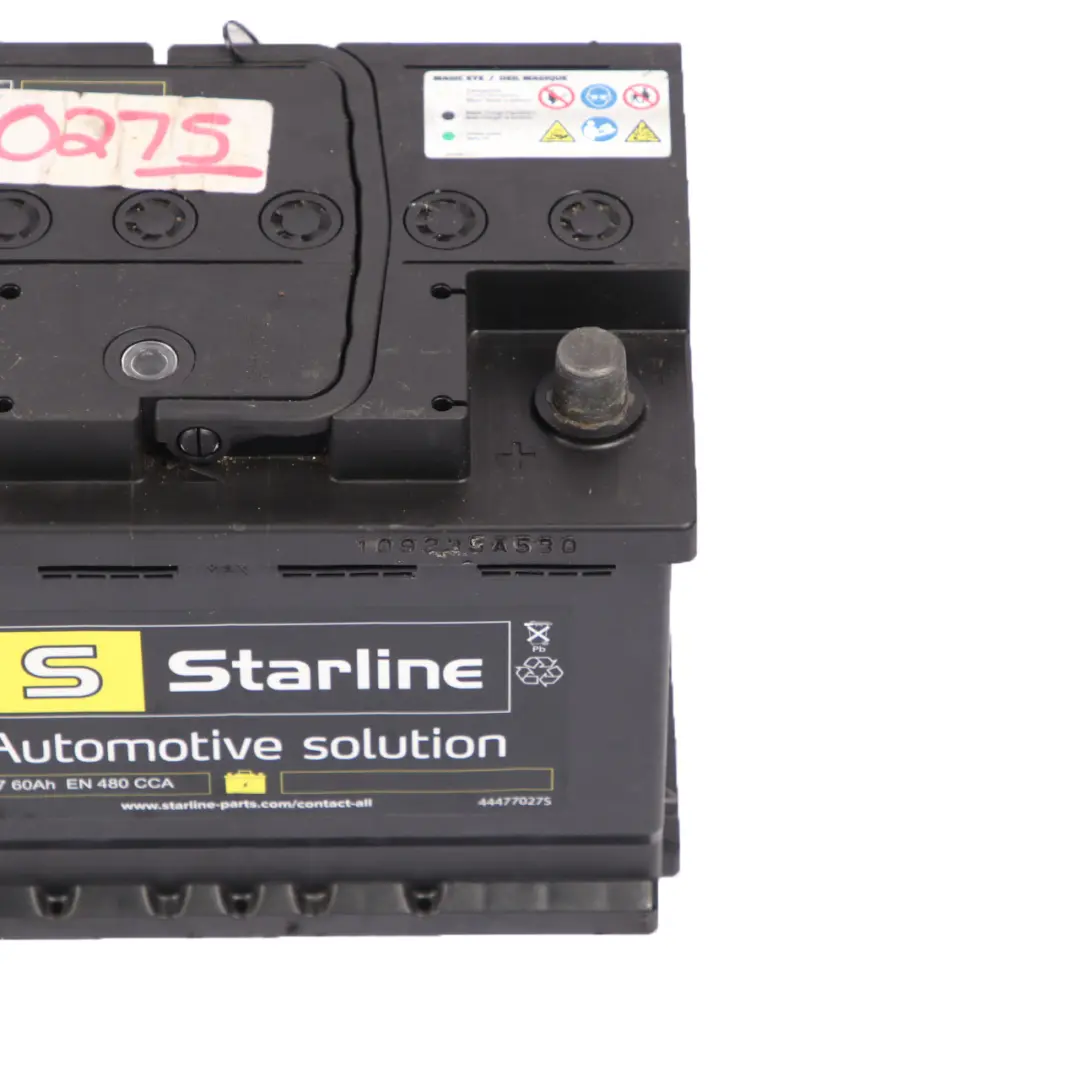 Starline Accumulator Battery 12V 60Ah 480A to with Part number Starline 60Ah Accumulator Starline Accumulator Battery 12V 60Ah 480A - SKU Starline 60Ah Accumulator - Part number Starline 60Ah Accumulator