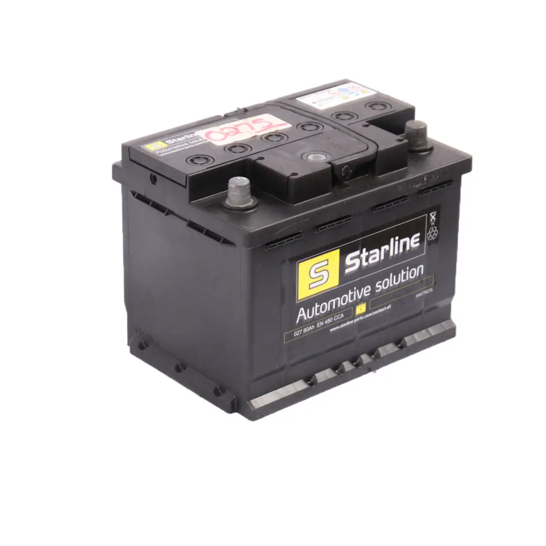 Starline Accumulator Battery 12V 60Ah 480A to with Part number Starline 60Ah Accumulator Starline Accumulator Battery 12V 60Ah 480A - SKU Starline 60Ah Accumulator - Part number Starline 60Ah Accumulator