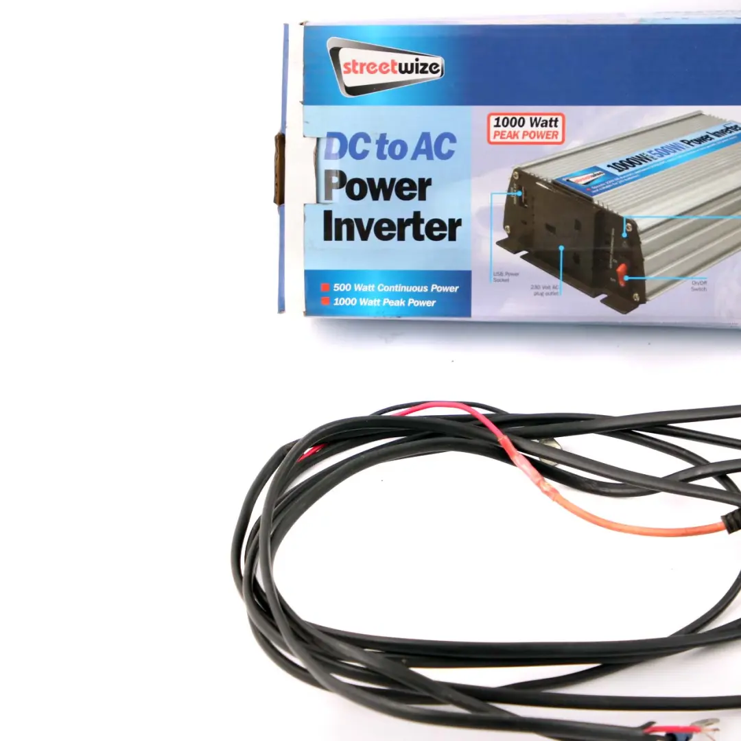 Streetwize Voltage Converter Power Distributor Inverter 500W/1000W to with Part number Streetwize Power Converter Streetwize Voltage Converter Power Distributor Inverter 500W/1000W - SKU Streetwize Power Converter - Part number Streetwize Power Converter