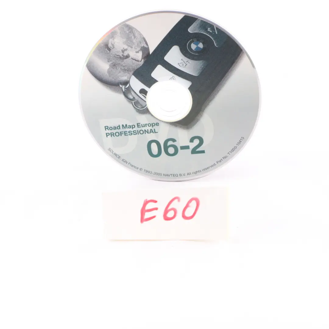 Disc Professional Navigation DVD Road Map Europe 06-2 to BMW with Part number T1000-10415 BMW Disc Professional Navigation DVD Road Map Europe 06-2 - SKU T1000-10415 - Part number T1000-10415