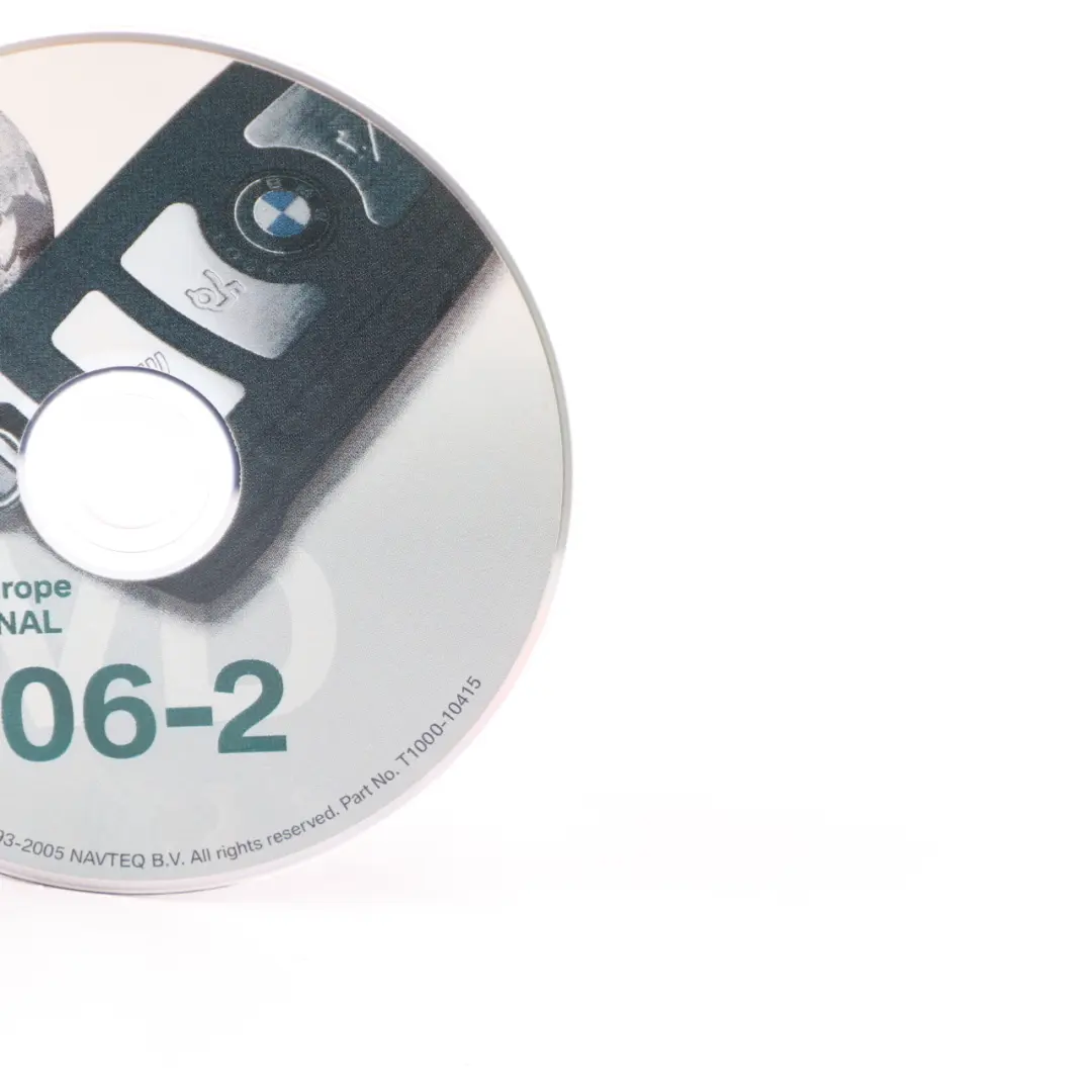 BMW Disc Professional Navigation DVD Road Map Europe 06-2 - SKU T1000-10415 - Part number T1000-10415