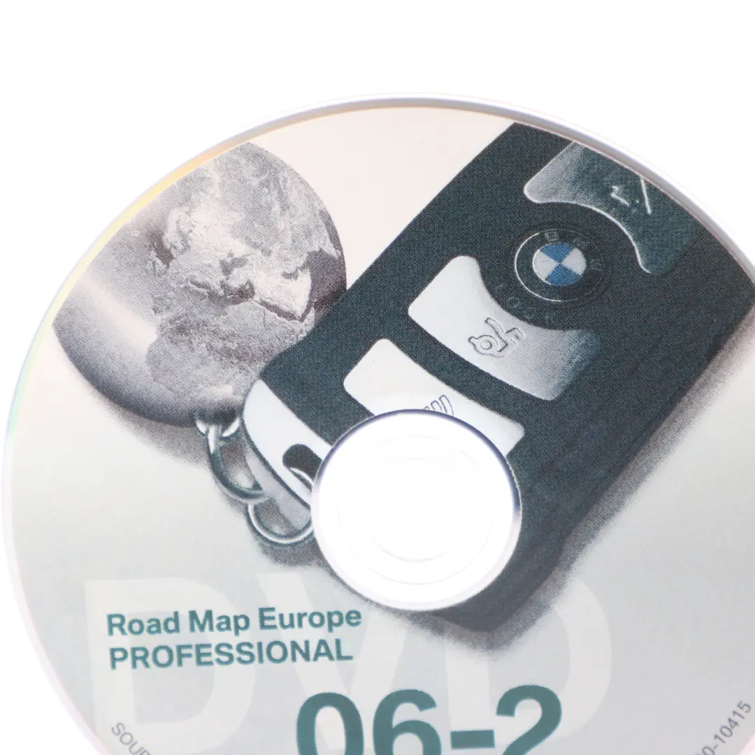 BMW Disc Professional Navigation DVD Road Map Europe 06-2 - SKU T1000-10415 - Part number T1000-10415
