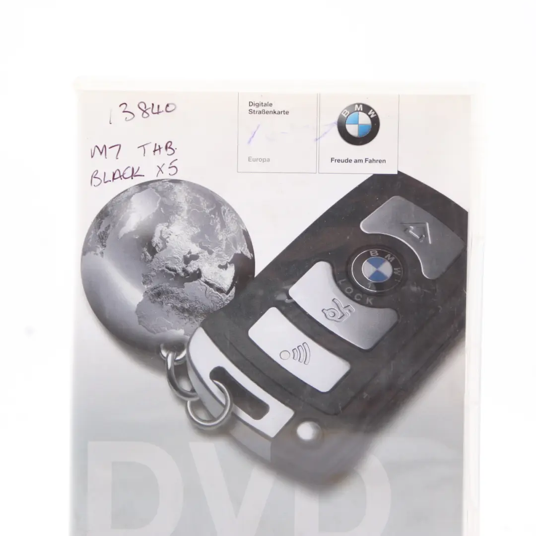 BMW Disc Professional Navigation 07-02 Navteq DVD Road Map Europe - SKU T1000-11912 - Part number T1000-11912