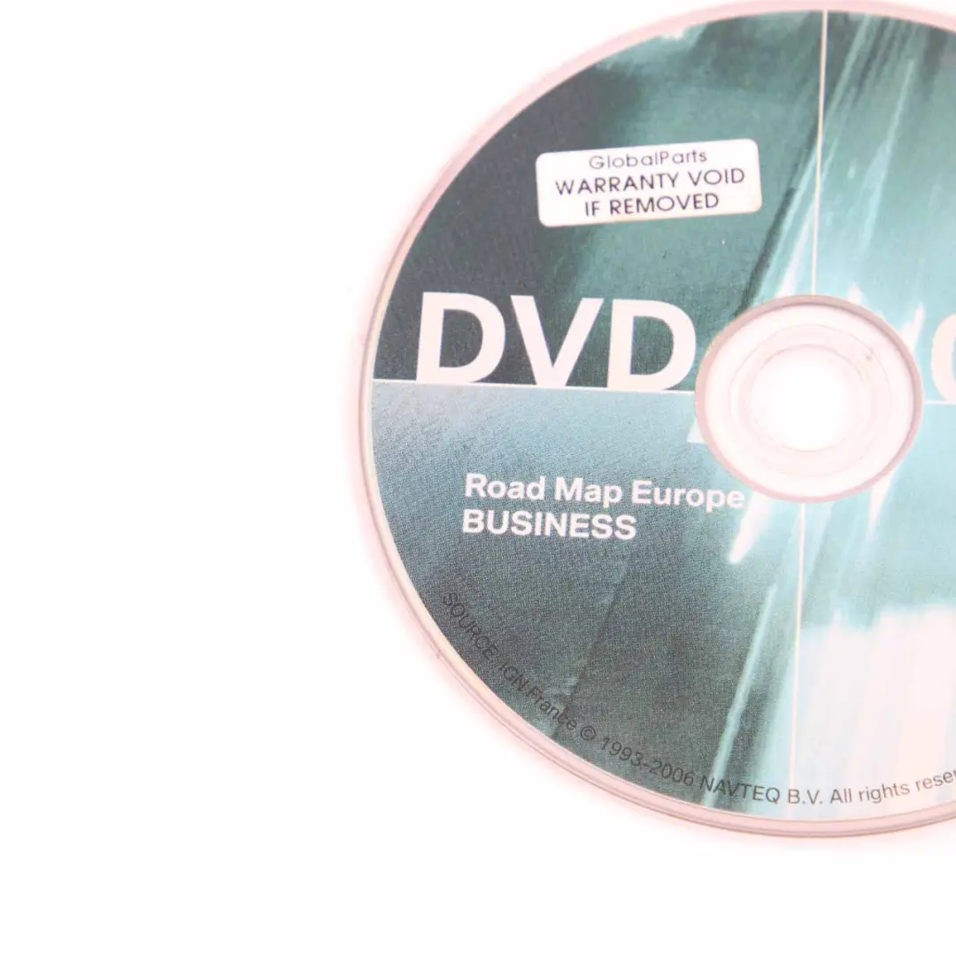 BMW Disc Business Navigation 07-2 Update DVD1 Road Map Europe - SKU T1000-11930 - Part number T1000-11930