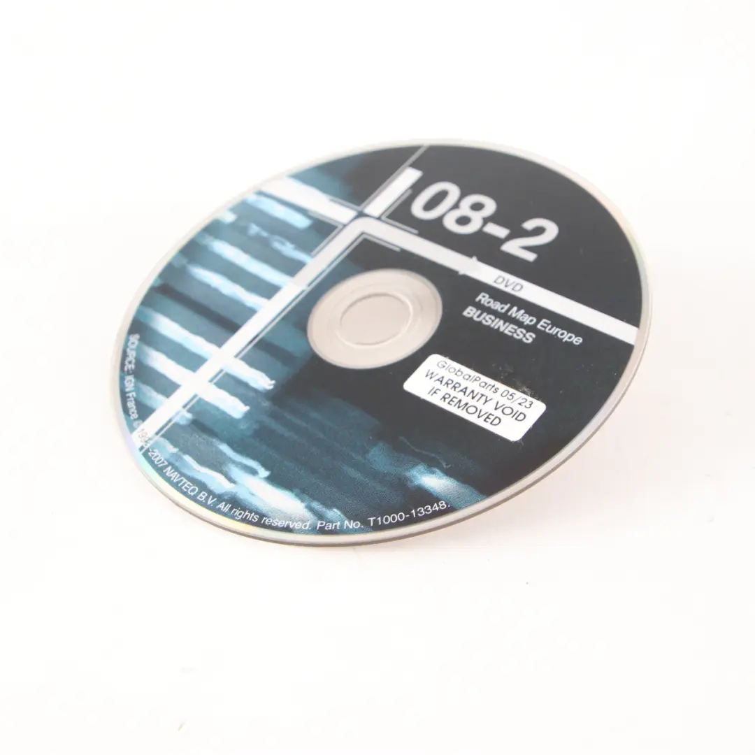 Disc Business Navigation DVD Road Map Europe to BMW with Part number T1000-13348 BMW Disc Business Navigation DVD Road Map Europe - SKU T1000-13348 - Part number T1000-13348