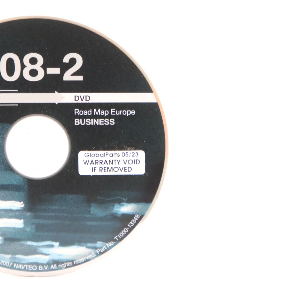 BMW Disc Business Navigation DVD Road Map Europe - SKU T1000-13348 - Part number T1000-13348