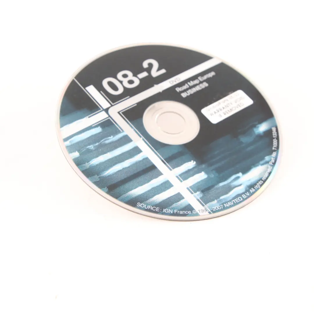 Disc Business Navigation DVD Road Map Europe to BMW with Part number T1000-13348 BMW Disc Business Navigation DVD Road Map Europe - SKU T1000-13348 - Part number T1000-13348